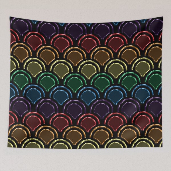 Item preview, Shell-Waves Rainbow Pride designed and sold by TheirChoice.