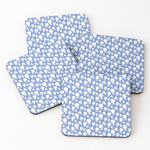 Item preview, Sky Blue Crown Balloons Pattern designed and sold by Aeterna Prints.