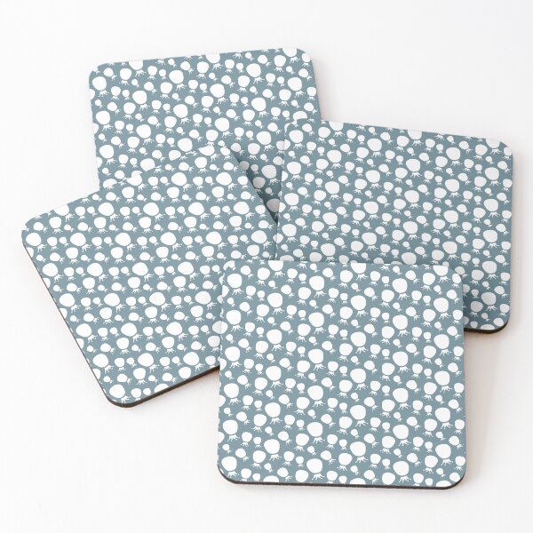 Item preview, Mint Crown Balloons Pattern designed and sold by Aeterna Prints.