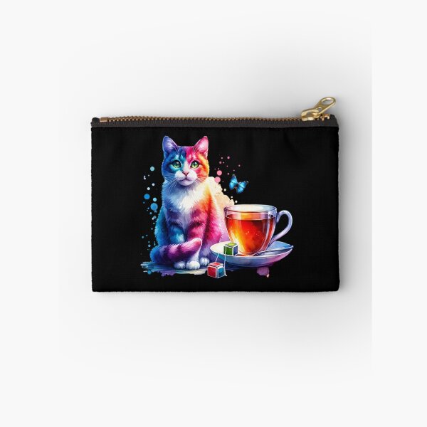 Item preview, Earl Grey Tea Lover Gift For Tea Time Cute Cat Colorful designed and sold by HosvPrint .s.