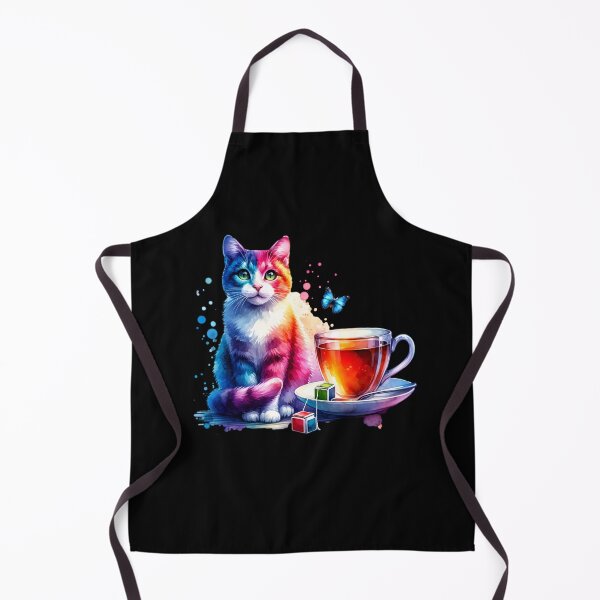 Item preview, Earl Grey Tea Lover Gift For Tea Time Cute Cat Colorful designed and sold by HosvPrint .s.