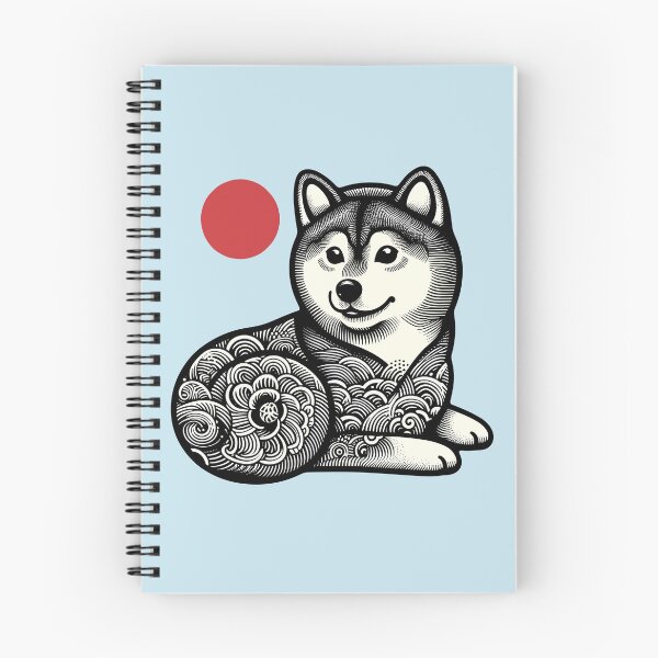 Item preview, Shiba Inu Japanese Dog Art Shiba Inu  designed and sold by ElegantCat.