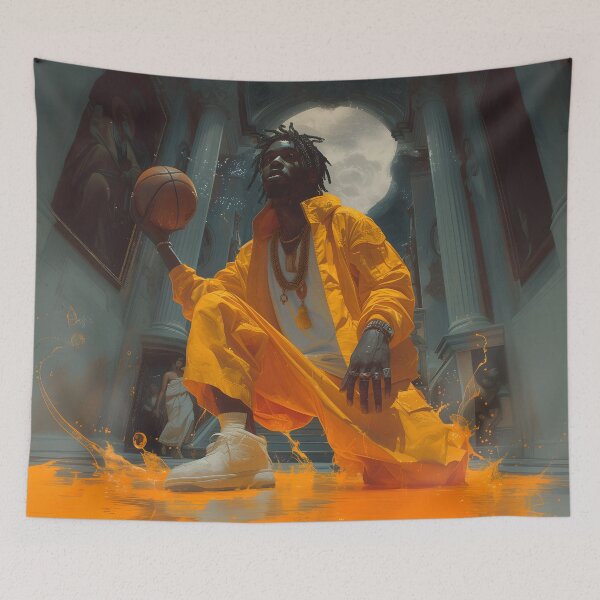 Item preview, Sanctuary Swish: The Divine Dribble designed and sold by DripandDrop.