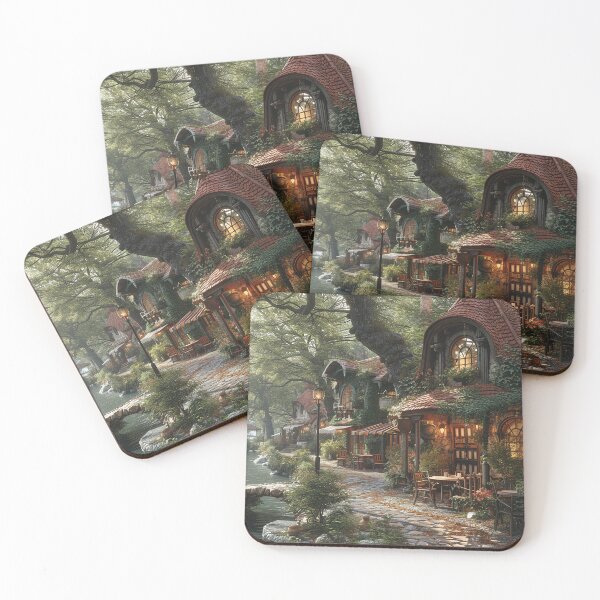 Item preview, Vita's Whimsical Art - Cozy Street designed and sold by Mab2000.