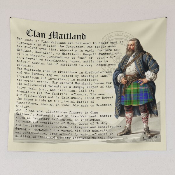 Item preview, Maitland Scottish Clan History  designed and sold by BagTown Clans.