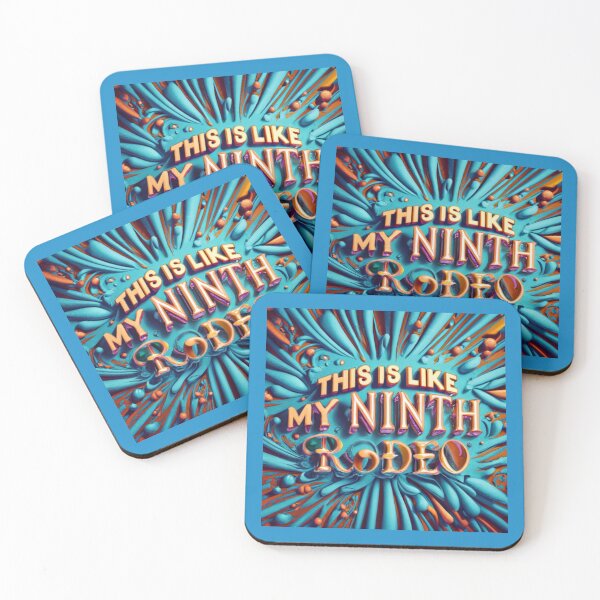 Item preview, This Is Like My Ninth Rodeo (ain't my first) designed and sold by MulletRodeo.