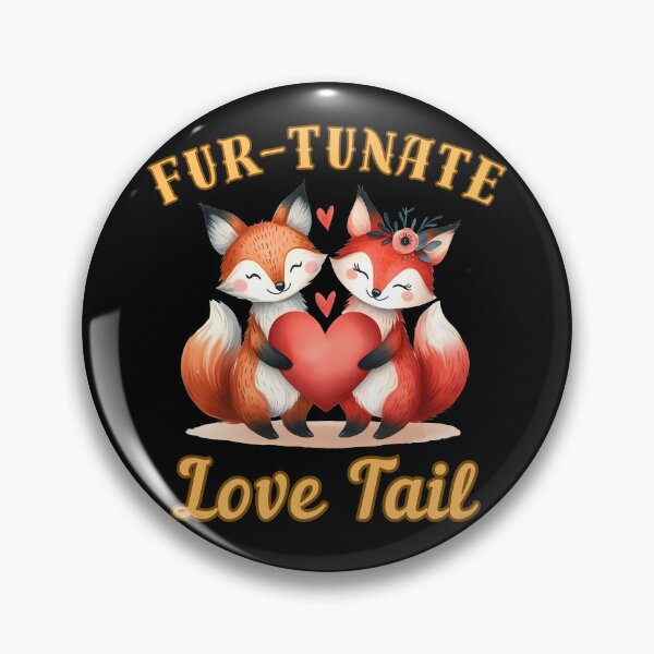 Artikelvorschau, Pelziger Liebesschwanz. Fuchsspruch entworfen und verkauft von FoxVibes.