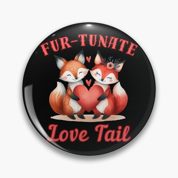 Artikelvorschau, Pelziger Liebesschwanz. Retro-Fuchs entworfen und verkauft von FoxVibes.