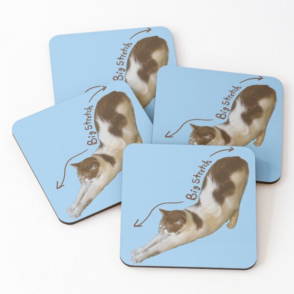 Item preview, ¡Gato llamado Pumpkin Big Stretch con texto! designed and sold by PumpkinsMomb.