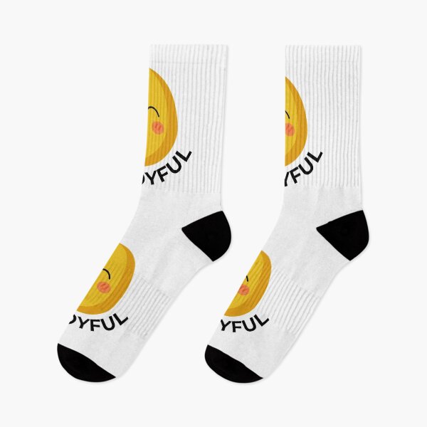 Item preview, Stay Joyful Christian Design with Black Curved Text and Smiley Face designed and sold by Bo Christian  Merch.