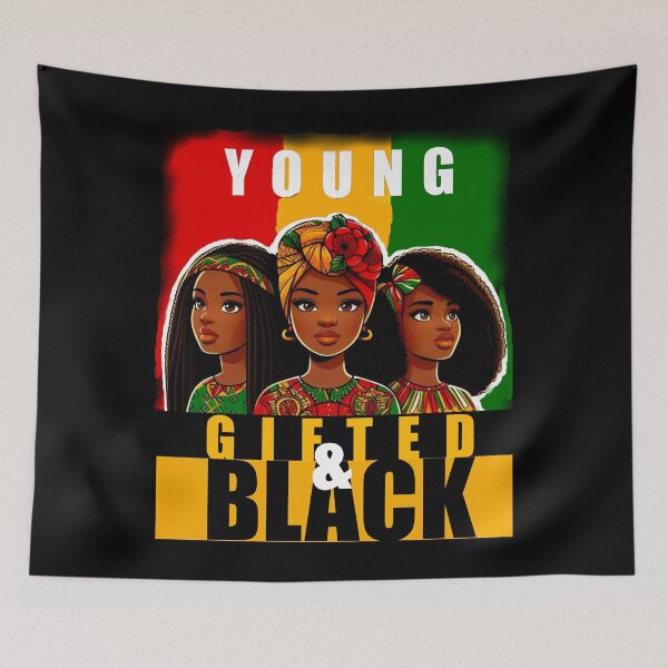 Item preview, Young, Gifted & Black v2 designed and sold by mwebba2005.
