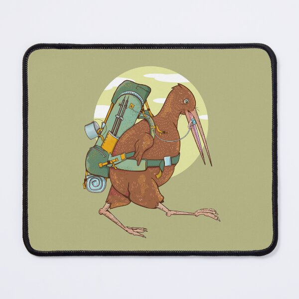 Item preview, Kiwi hiking or backpacking designed and sold by piedaydesigns.