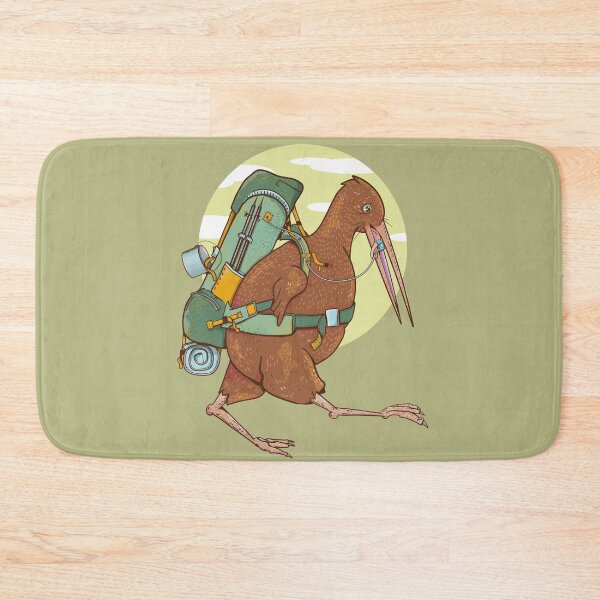Item preview, Kiwi hiking or backpacking designed and sold by piedaydesigns.