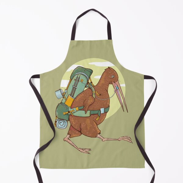 Item preview, Kiwi hiking or backpacking designed and sold by piedaydesigns.
