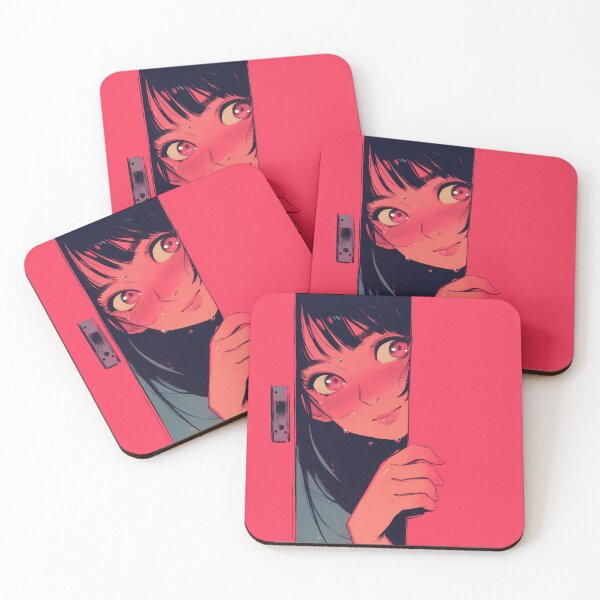 Item preview, Shy Anime Girl Peeking designed and sold by Toge-san.