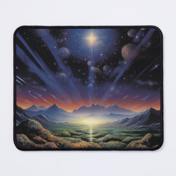 Item preview, Stellar Illuminations: Mountains, Stars, and Cosmic Serenity designed and sold by 51sho.