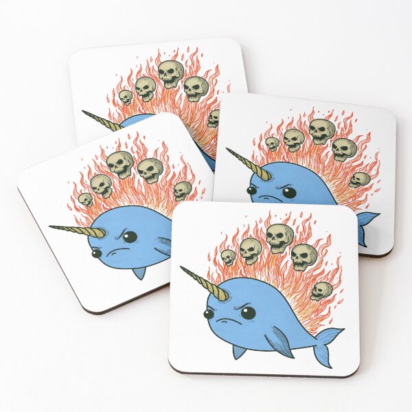 Item preview, Rage of the Narwhal designed and sold by ChunkByChunk.