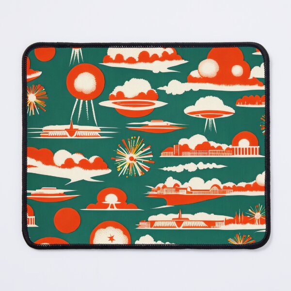 Item preview, Atomic bomb on green designed and sold by Joanne Walsh.