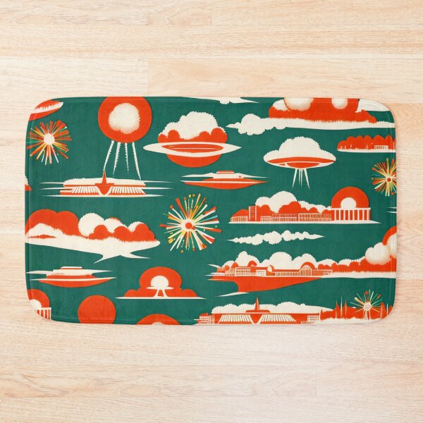 Item preview, Atomic bomb on green designed and sold by Joanne Walsh.