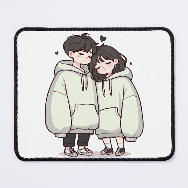 Item preview, Cute Couples : a love story designed and sold by LoFi-OG.