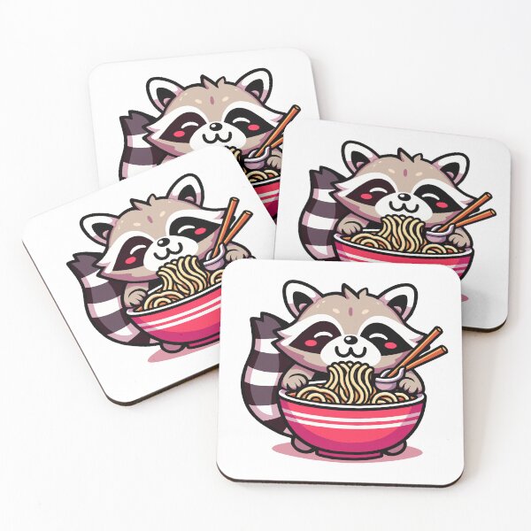 Item preview, Raccoon Noodle Feast designed and sold by Designowner.