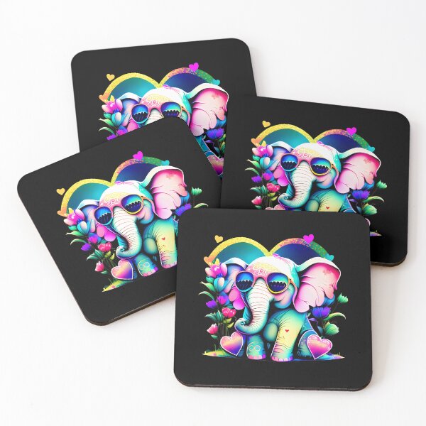 Item preview, Colorful Elephant designed and sold by ElephantVibes.