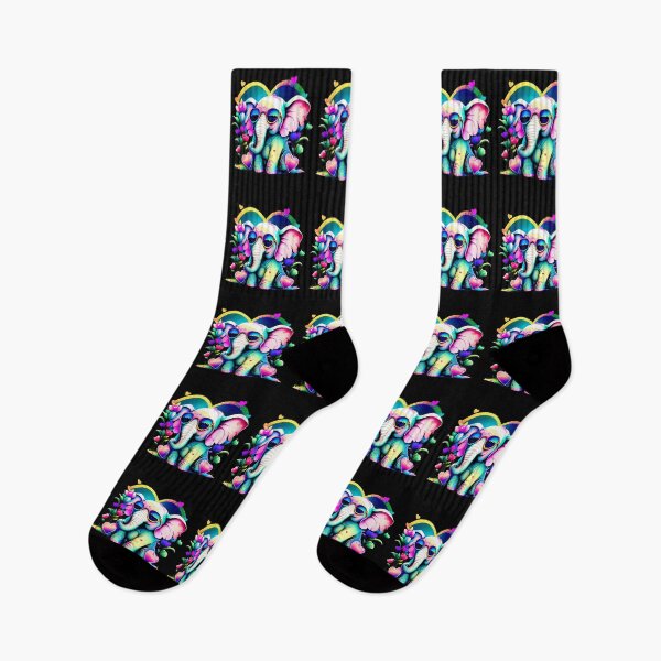 Item preview, Colorful Elephant designed and sold by ElephantVibes.