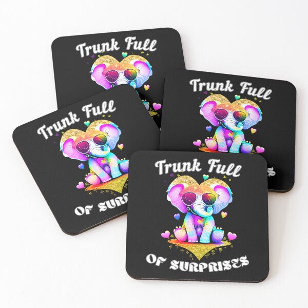Item preview, Trunk Full Of Surprises designed and sold by ElephantVibes.