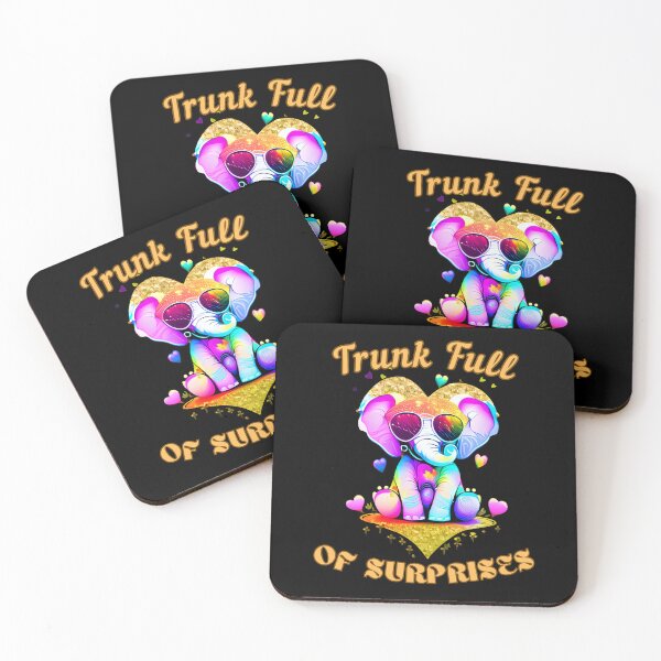 Item preview, Trunk Full Of Surprises. funny elephant designed and sold by ElephantVibes.