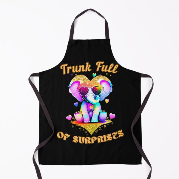 Item preview, Trunk Full Of Surprises. funny elephant designed and sold by ElephantVibes.