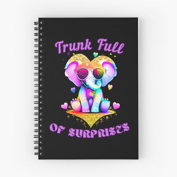 Item preview, Trunk Full Of Surprises. elephant portrait designed and sold by ElephantVibes.