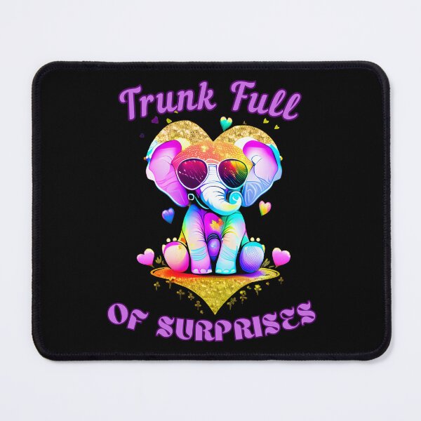 Item preview, Trunk Full Of Surprises. elephant portrait designed and sold by ElephantVibes.