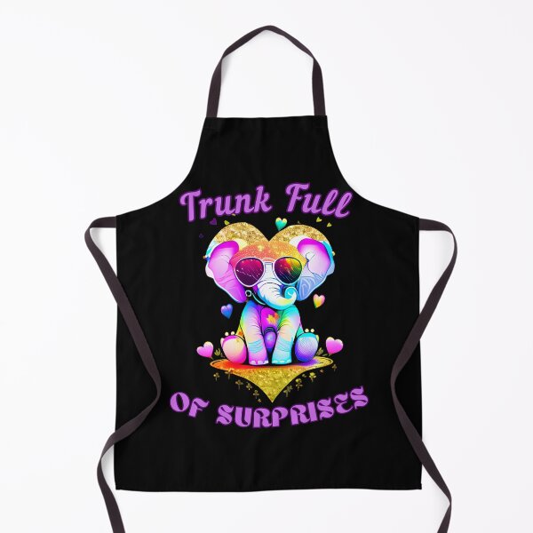 Item preview, Trunk Full Of Surprises. elephant portrait designed and sold by ElephantVibes.