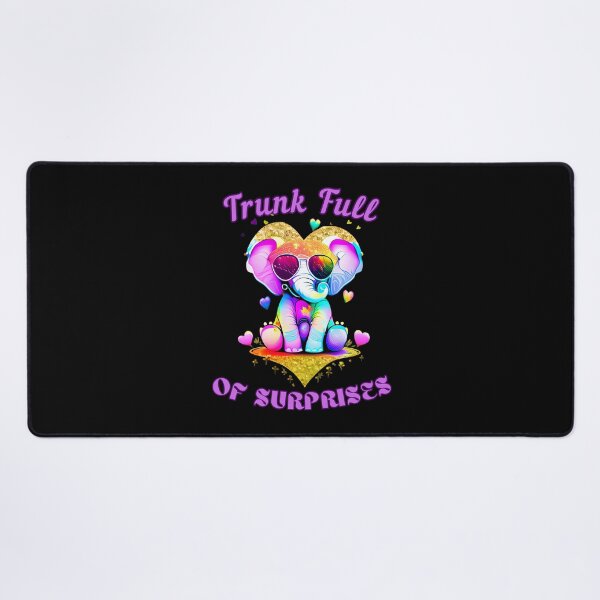 Item preview, Trunk Full Of Surprises. elephant portrait designed and sold by ElephantVibes.