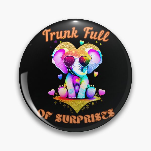 Item preview, Trunk Full Of Surprises. surreal elephant designed and sold by ElephantVibes.