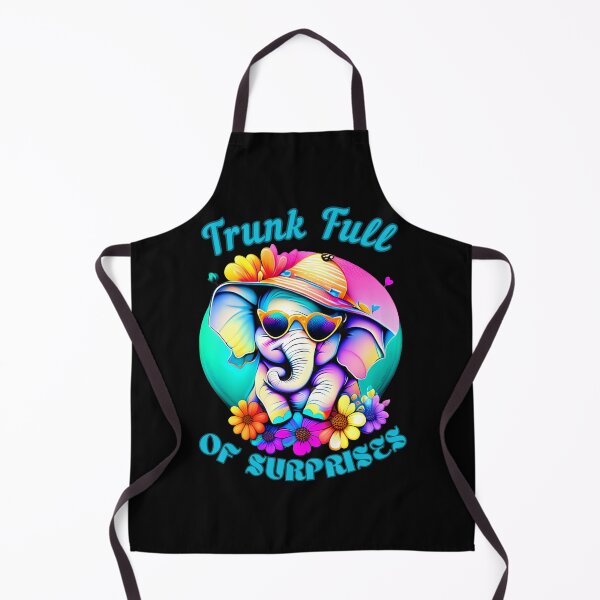 Item preview, Trunk Full Of Surprises. happy elephant designed and sold by ElephantVibes.