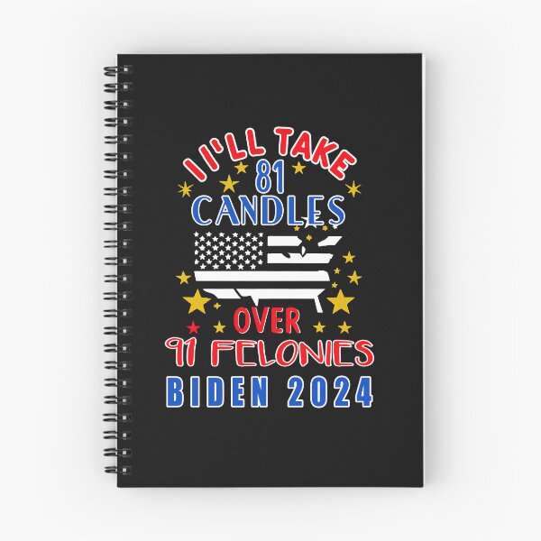 Item preview, 81 Candles over 91 Felonies BIDEN HARRIS 2024 designed and sold by LoveAndDefiance.