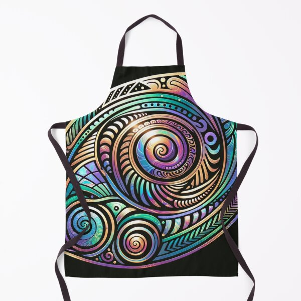 Item preview, Paua Shell Maori Koru Carved 2 designed and sold by Kiwiaroha.
