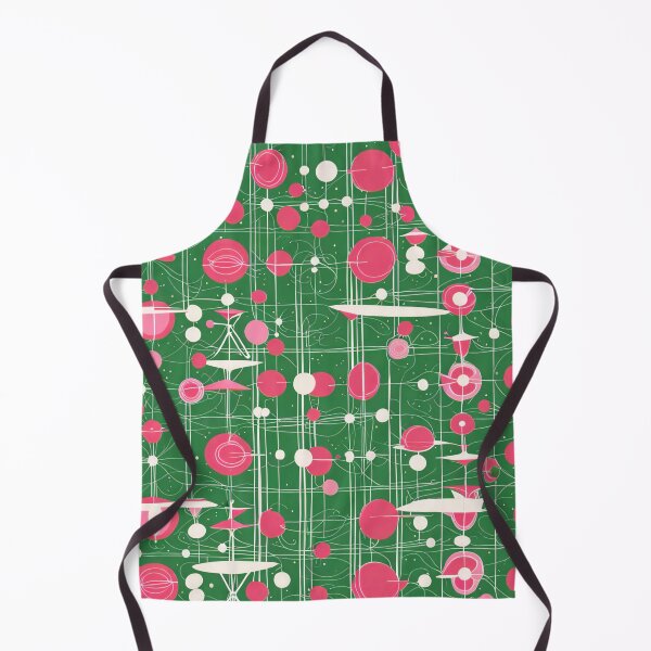 Item preview, Atomic starbursts on green again designed and sold by Joanne Walsh.