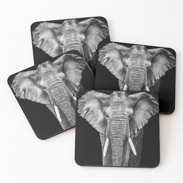 Item preview, Realistic elephant in pencil designed and sold by LauraJacome.