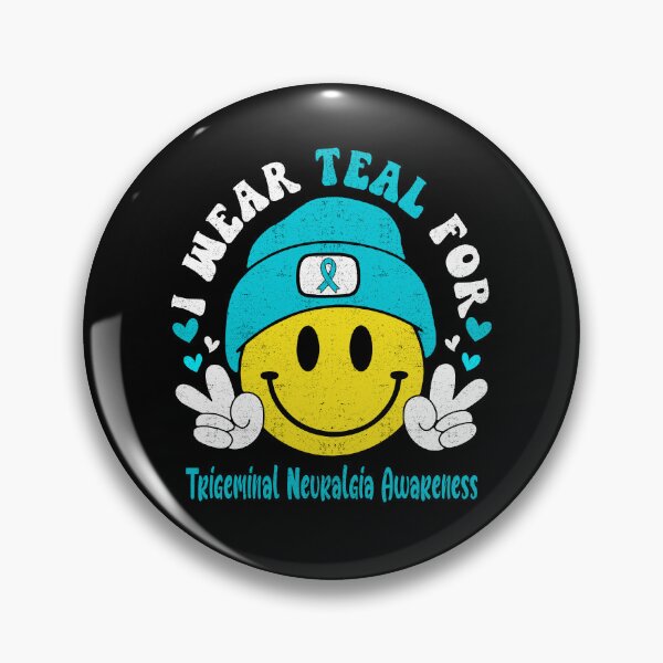 Item preview, I Wear Teal For Trigeminal Neuralgia Awareness, Trigeminal Neuralgia Awareness Month designed and sold by KatMercerr.