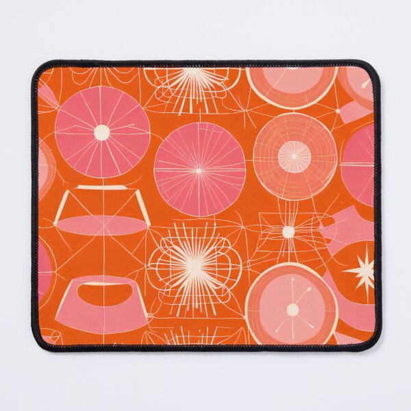 Item preview, Pink and red big starbursts designed and sold by Joanne Walsh.