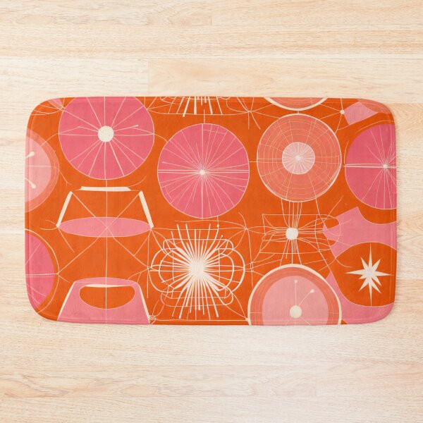 Item preview, Pink and red big starbursts designed and sold by Joanne Walsh.