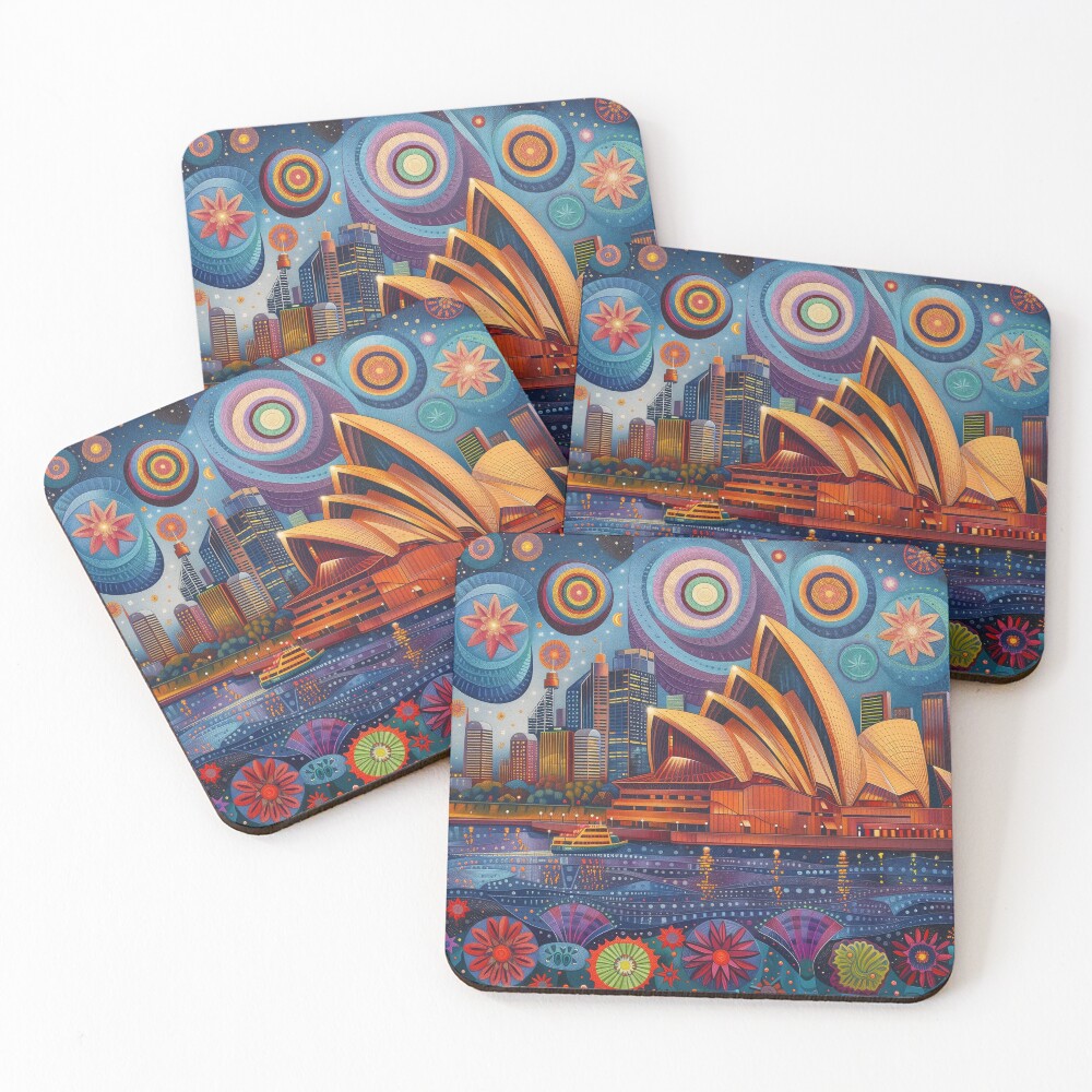 Item preview, Coasters (Set of 4) designed and sold by MNSY.