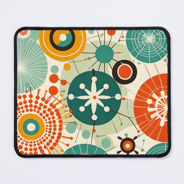 Item preview, Atomic Circles and starbursts designed and sold by Joanne Walsh.