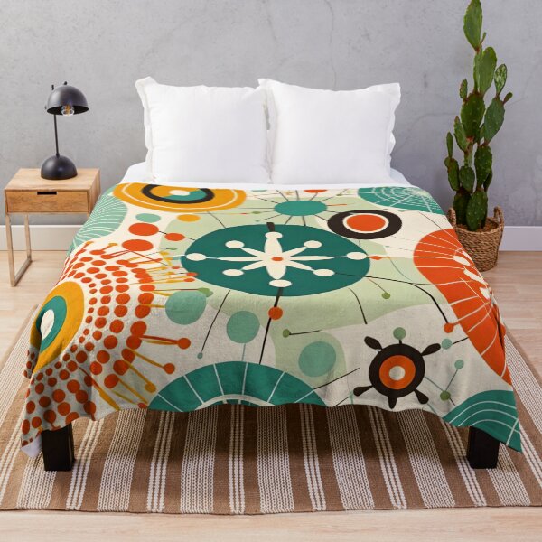 Item preview, Atomic Circles and starbursts designed and sold by Joanne Walsh.