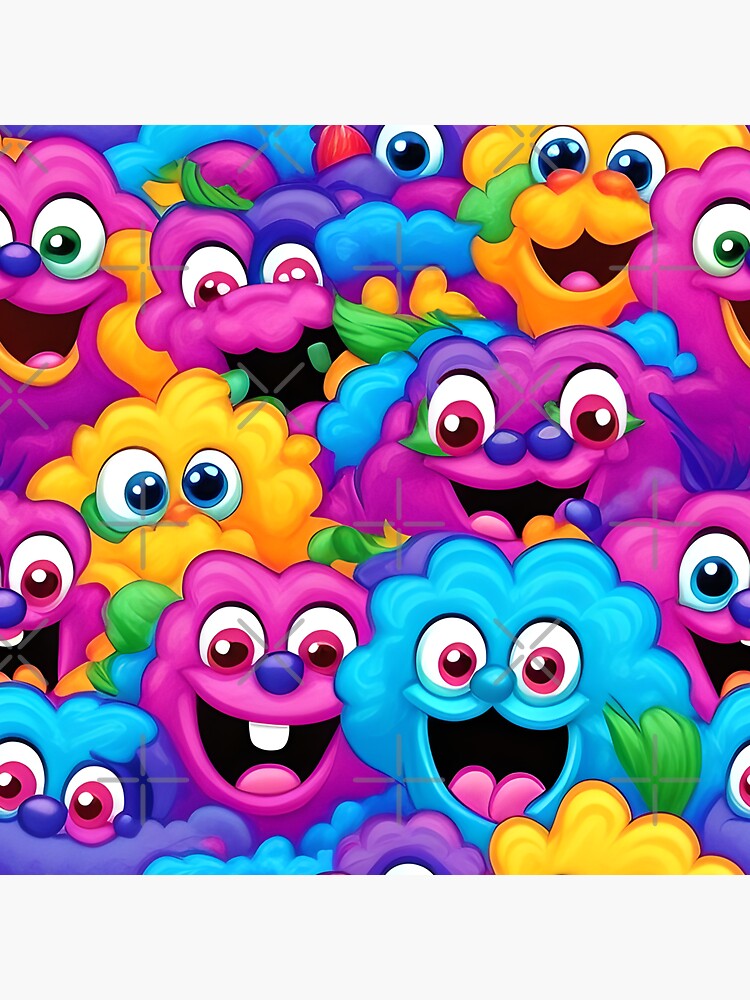 Thumbnail 3 of 3, Sticker, Farty Party - Large Print designed and sold by Nicos-NovelTs.