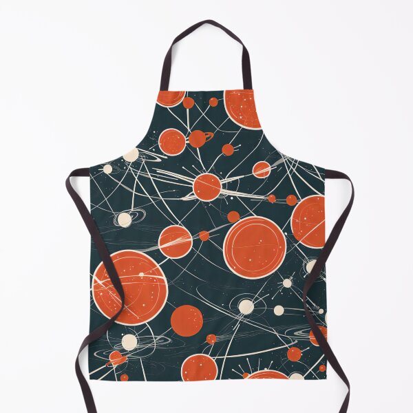 Item preview, Atomic red circles designed and sold by Joanne Walsh.