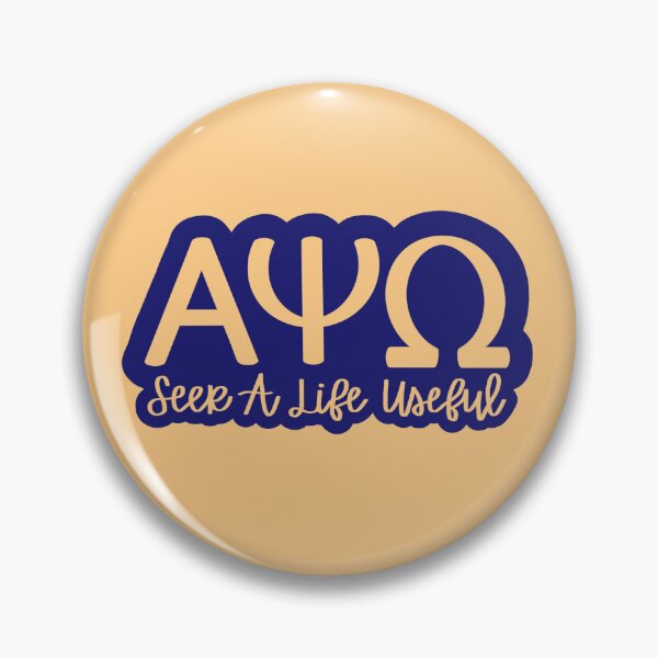 Item preview, alpha psi omega w/ motto designed and sold by faytergator.