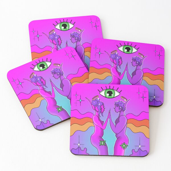 Item preview, I love you as myself psychedelic art designed and sold by sofjac.